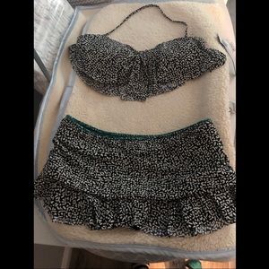 Two Piece Swim Suit.